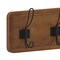 Flash Furniture 24" Classic Brown Wall Mount Coat Rack with Hooks HFKHD-GDI-CRE8-632315-GG - alternate 2